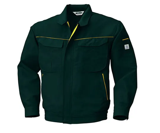 63-1797-30　Long Sleeve Jacket Green x Yellow　5627-22-S