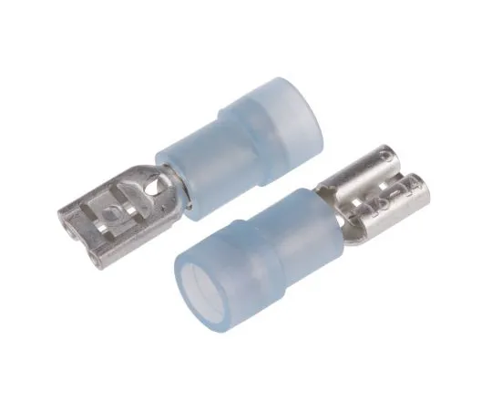 63-4750-60　RS PRO Blue Insulated Crimp Receptacle, 4.75 x 0.5mm, 1.5mm² to 2.5mm², 16AWG to 14AWG, Tin Plated　267-4237