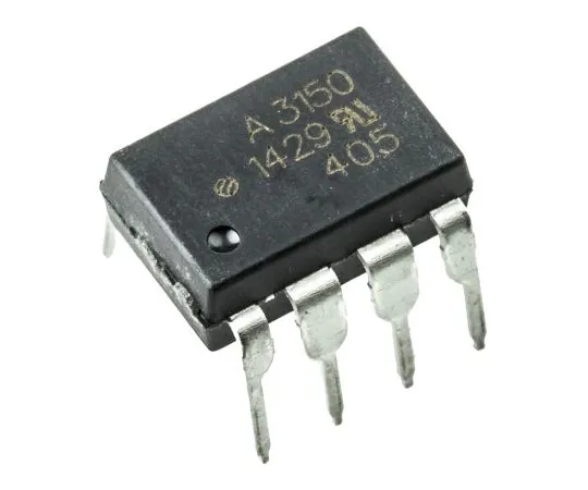 63-4876-26　Broadcom, HCPL-3150-000E DC Input Transistor Output Optocoupler, Through Hole, 8-Pin DIP　HCPL-3150-000E