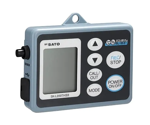 61-0067-55　［Discontinued］DATALOGGER(R) II Type, Thermo-Hygro Type SK-L200THIIα, Indicator Only　SK-L200TH