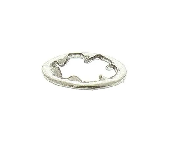 63-4718-80　Plain Stainless Steel Internal Tooth Shakeproof Washer, M3, A2 304　187-0557