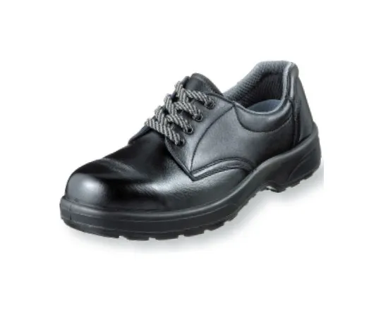 64-6534-64　Resin Toecap Urethane 2-Layer Shoes Black 23.5 cm　AZ112