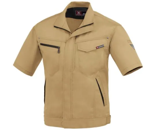 65-8371-77　Short Sleeve Blouson Camel 3L　1631-81-3L