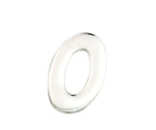 61-7427-74　Silver Metal Characters 0 35mm x 1mm　SM35-0