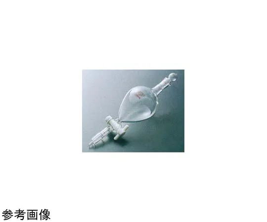 65-6869-76　SPC Round Funnel Separatory 50 mL PTFE Cock Bottom 15　6541-01