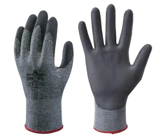 65-2059-87　Cut Resistant Gloves No541 Chemistar Palm Gloves Black XL Size　NO541-XLBK