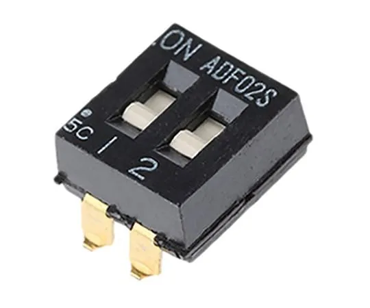 63-4909-58　2 Way Surface Mount DIP Switch SPST　ADF02S04