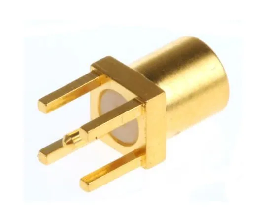 63-4890-91　Huber & Suhner 50Ω Straight Through Hole MMCX Connector, jack, Solder Termination, 0 → 6GHz　82_MMCX-50-0-1/111_NE