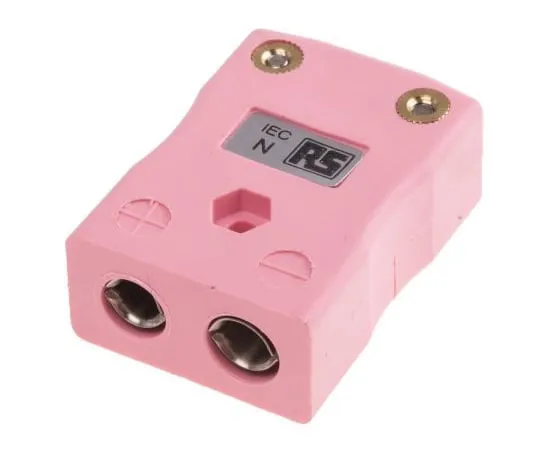 63-4799-20　RS PRO IEC Standard In-Line Socket Connector for *** with Type N Thermocouple Type N, Standard　456-0001