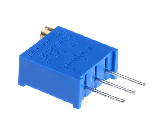 63-4850-48　2MΩ Through Hole Trimmer Potentiometer 0.5W Top Adjust Bourns 3296 Series　3296W-1-205LF
