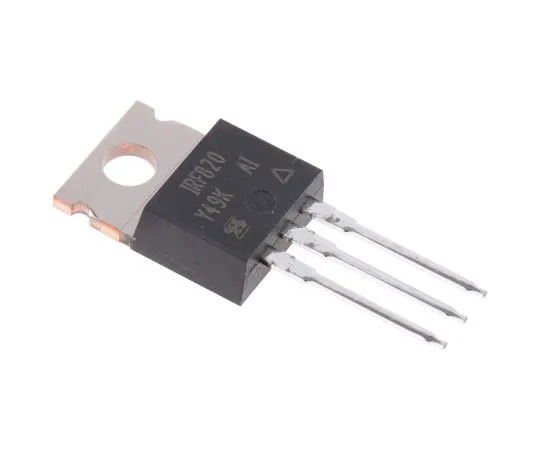 63-4868-75　IRF820PBF N-Channel MOSFET, 2.5 A, 500 V, 3-Pin TO-220AB Vishay　IRF820PBF