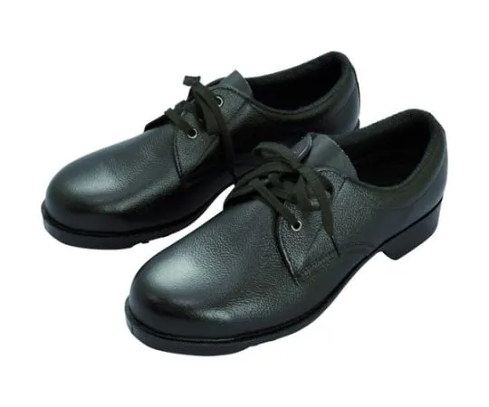 67-3121-12　JIS Certified Rubber Sole Safety Shoes Black 23.0 cm　V251N-23.0