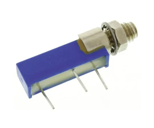 63-4751-27　10kΩ Panel Mount, Through Hole Trimmer Potentiometer 0.5W Side Adjust Vishay 43P Series　M43P103KB30T601