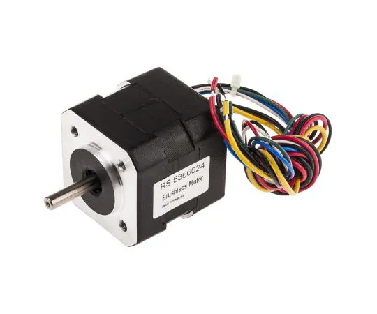 63-4861-75　RS Pro Brushless DC Motor, 24 V dc, 0.19 Nm, 4000 rpm, 5mm Shaft Diameter　536-6024