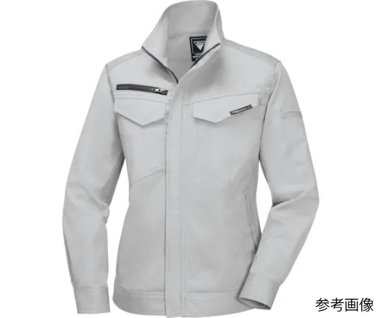 65-8385-77　Ladies Long Sleeve Blouson Silver Gray Size 11　1698-22-11