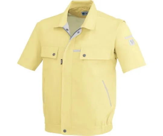 65-8358-11　Short Sleeve Blouson Mustard 3L　1551-57-3L