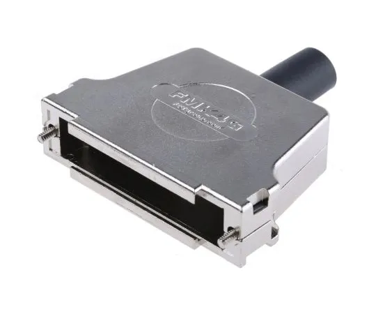 63-4754-41　FCT - A MOLEX COMPANY FMK Series Die Cast Zinc D-sub Connector Backshell, 37 Way, Strain Relief　FMK4G-K201