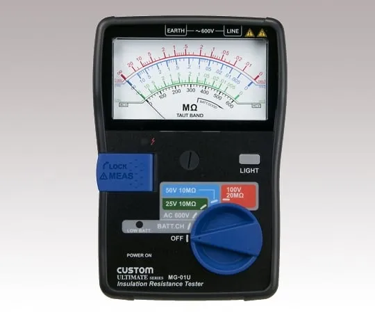 1-2560-01　［Discontinued］Analog insulation resistance meter　MG-01U