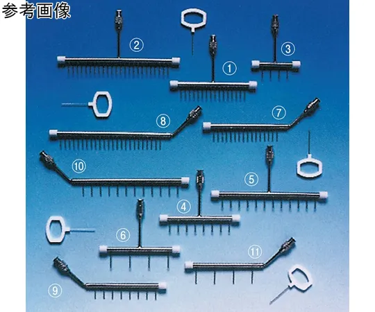 68-0450-53　Dispenser Manifold 4.5mm Spacing 16 Nozzle Straight Type　3-000-102