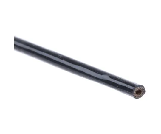 63-4932-78　RS Expandable Braided Silicone Rubber Glass Black Cable Sleeve, 2mm Diameter, 1m Length　668-1223