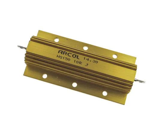 63-4758-80　Arcol HS150 Series Aluminium Ho***d Axial Wire Wound Panel Mount Resistor, 10Ω ±5% 150W　HS150 10R J