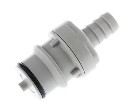 63-4716-88　Straight Male Hose Coupling Coupling Insert - Valved, Free Floating Mount, PP　HFCD22612
