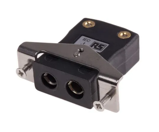 63-4799-26　RS PRO IEC Standard Panel Mount Socket Connector for *** with Type J Thermocouple Type J, Standard　456-0089