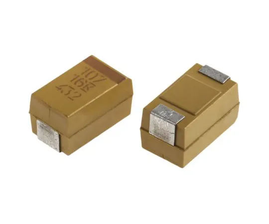 63-4863-81　KEMET Tantalum Capacitor 100μF 16V dc MnO2 Solid ±10% Tolerance T491 Series　T491X107K016AT