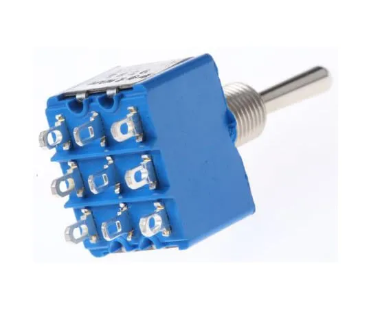 63-4751-06　APEM 3-pole on-off switch Toggle Switch, Latching, Panel Mount　5656A