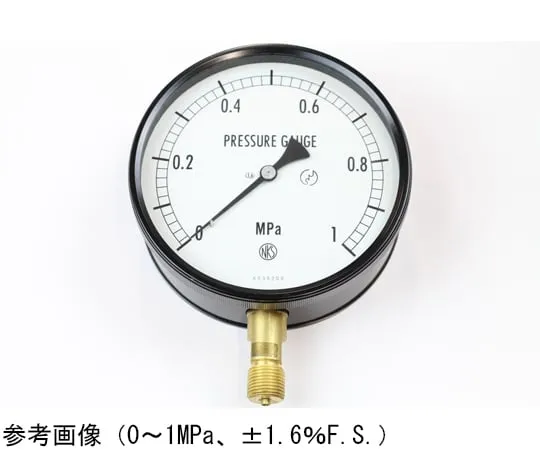 65-4305-48　Sealed Pressure Gauge (150Φ) Vertical A Frame 0.2 MPa　BG10-141