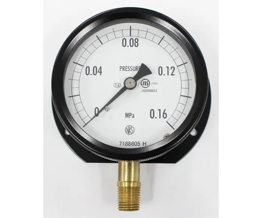 65-4296-32　Sealed Pressure Gauge (75Φ) Vertical A Frame 0.16 MPa　BC10-271