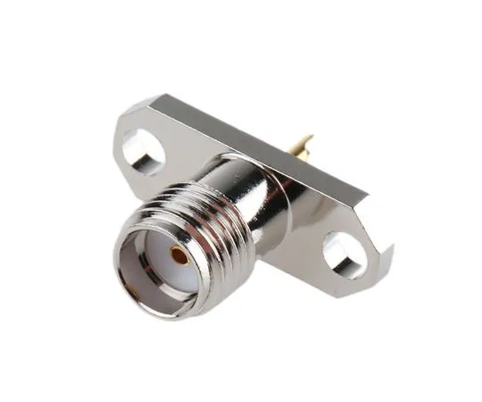 63-4722-43　Telegartner Straight 50Ω Flange Mount SMA Connector, Solder Termination　J01151A0149
