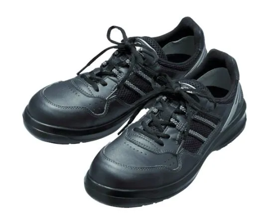 67-3122-49　［Discontinued］JSAA Class A Certified High-Performance Stereoscopic Moulding Safety Sneakers G3690 Black 23.5 cm　G3690-BK-23.5