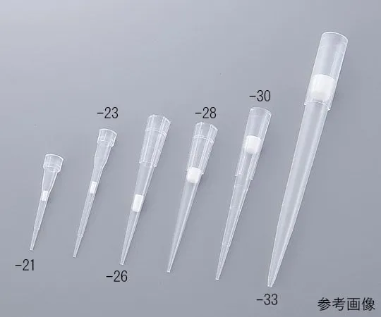 1-7910-66　Filter Tip (ART) 300μm 58.4mm 96/Rack x 10 Racks　2070-HR