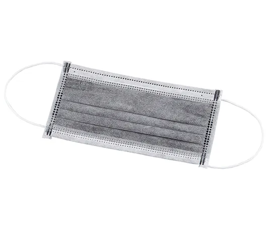 1-3013-71　［Discontinued］ASPURE Activated Carbon Mask (ear hook Type), 50pcs/bag x 12bag)　4PLWOPI-C