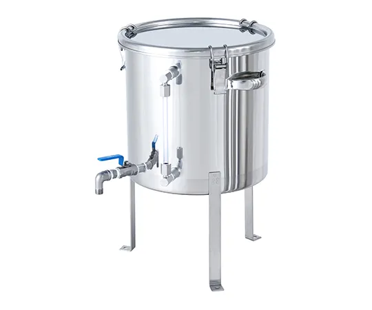 63-1207-06　Sealed Container with Level Gauge and Valve  20L with Leg　CTHV-LV-FL-30