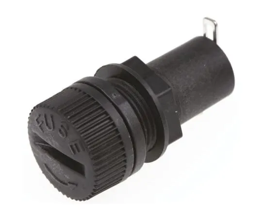 63-4759-25　Cooper Bussmann HTC Series 6.3A Slotted Cap Panel Mount F*** Holder for 5 x 20mm F***, PC2　HTC-30M