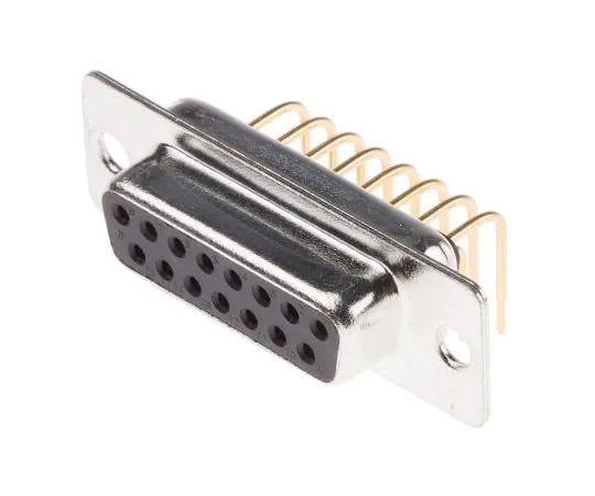 63-4858-79　RS PRO 15 Way Right Angle Through Hole PCB D-sub Connector Socket, 2.77mm Pitch　528-3711