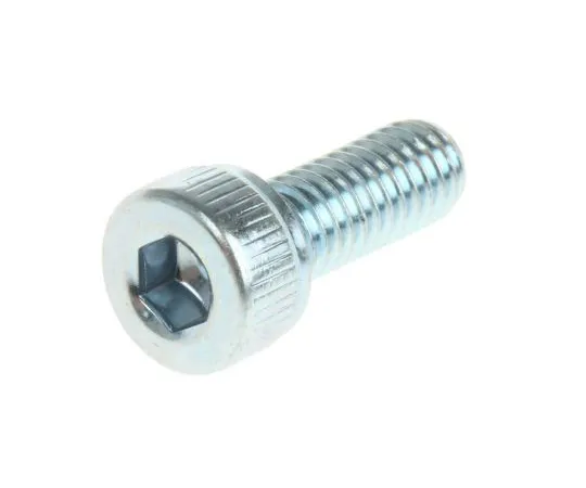 63-4817-74　RS PRO M4 x 10mm Hex Socket Cap Screw Bright Zinc Plated Steel　483-8203