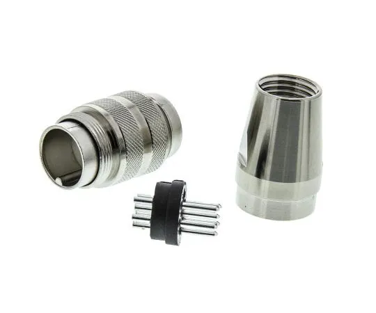 63-4698-56　Amphenol C 091 D Series, 6 Pole Din Plug Plug, 5A, 300 V ac/dc IP67, Screw On　C09131H0061002