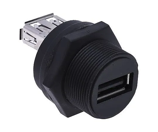 63-4662-03　RS PRO, Straight, Panel Mount, Socket Type Mini IP67 USB Connector　111-6759