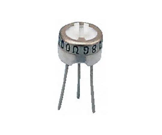 63-4851-27　Bourns 3329P Series Through Hole Trimmer Resistor with Pin Terminations, 10kΩ ±10% 1/2W ±100ppm/°C Top Adjust　3329P-1-103LF