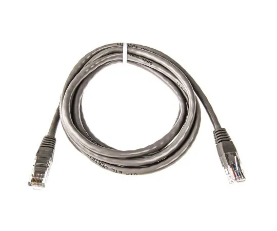 63-4786-18　RS PRO Grey Cat5e Cable U/UTP, 2m Male RJ45/Male RJ45　405-5385