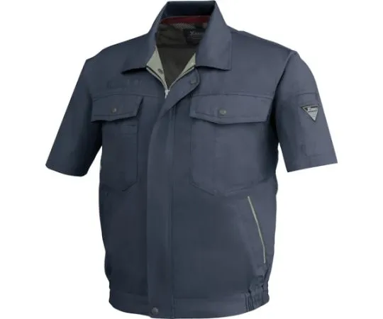 65-8324-16　Short Sleeve Blouson Charcoal Gray 3L　1271-25-3L