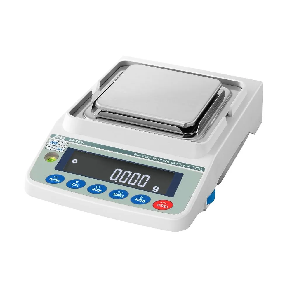 64-4053-92　Basic Electronic Balance GF-A Series With General Calibration　GF203A-00A00