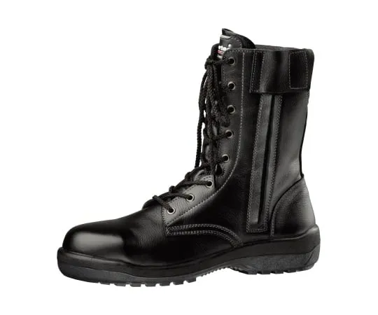 62-0934-51　New Rubber 2 Layer Sole Safety Shoes RT730F All Eyelet 23.5cm　RT730F-23.5