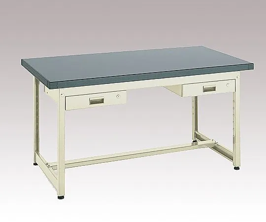 3-2049-01　(Ceramic Top Panel Workbench) Made Of Steel, with Drawer Load Capacity 350kg 1200 x 750 x 760　HCD-1200
