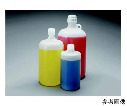 64-7656-62　Narrow Mouth Round Bottle (LDPE) 2 L　2202-0005JP