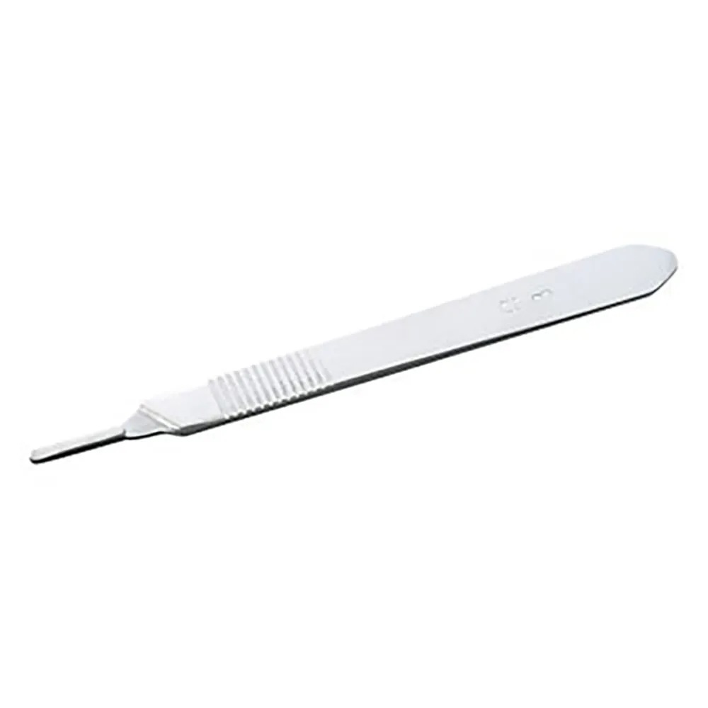 3-9643-01　Scalpel Holder Total Length 124mm　#3