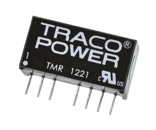 63-4841-13　TRACOPOWER TMR 2 2W Isolated DC-DC Converter Through Hole, Voltage in 9 → 18 V dc, Voltage out ±5V dc　TMR 1221